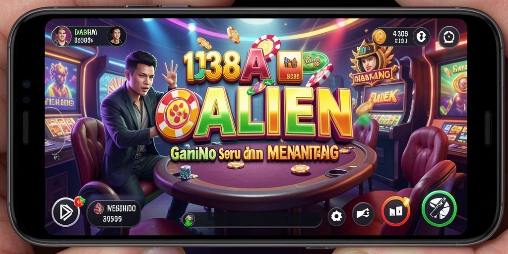 Tampilan gameplay seru di 138ALIEN dengan aksi kasino yang mendebarkan.