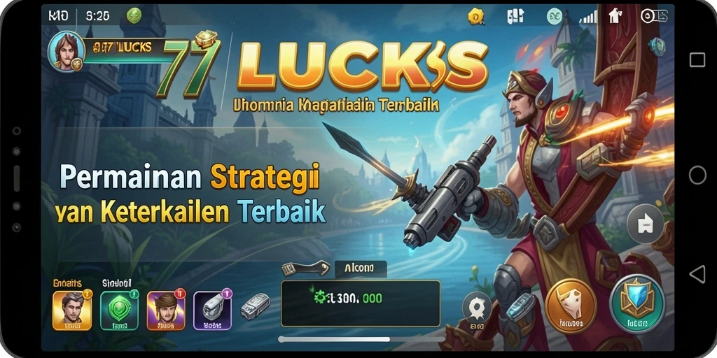 Screenshot menarik dari gameplay <strong>77LUCKS</strong> yang menunjukkan aksi pertempuran.