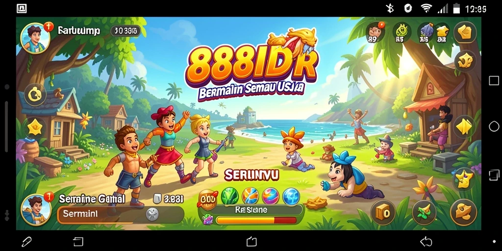 Tampilan gameplay seru dari 888IDR yang memikat.