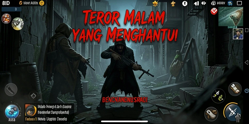Gameplay menegangkan dari 8ID yang menampilkan suasana horor yang mencekam.