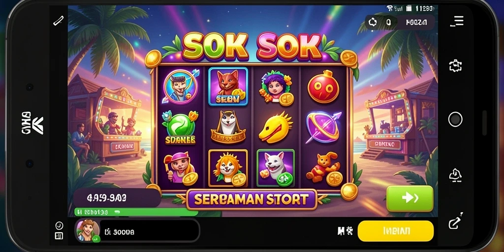 Screenshot gameplay 99RK yang menampilkan mesin slot yang menarik.