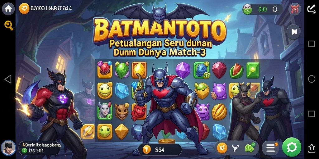 Tampilkan gameplay seru dengan grafis menarik di BATMANTOTO.