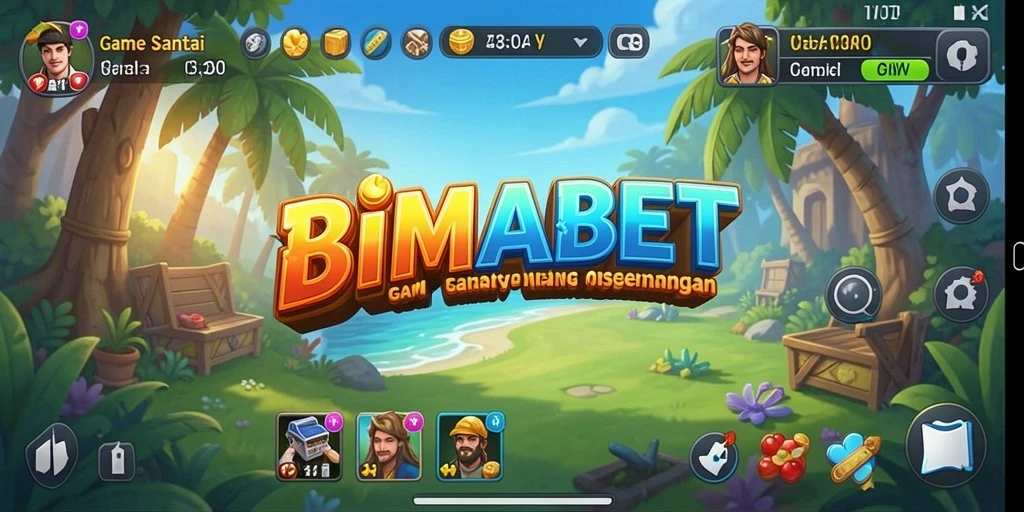 Tampilan gameplay BIMABET yang menyenangkan dan penuh warna.