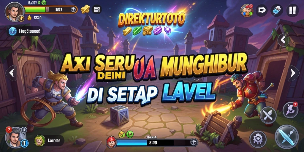Tampilan gameplay DIREKTURTOTO yang penuh aksi dan menegangkan.