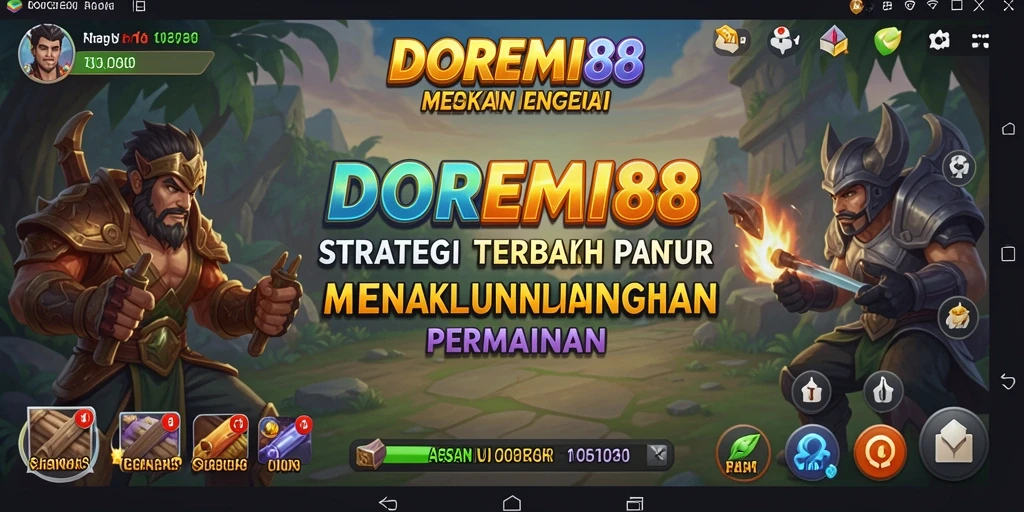 Tampilan gameplay mendebarkan dari DOREMI88 dengan strategi yang cerdas.