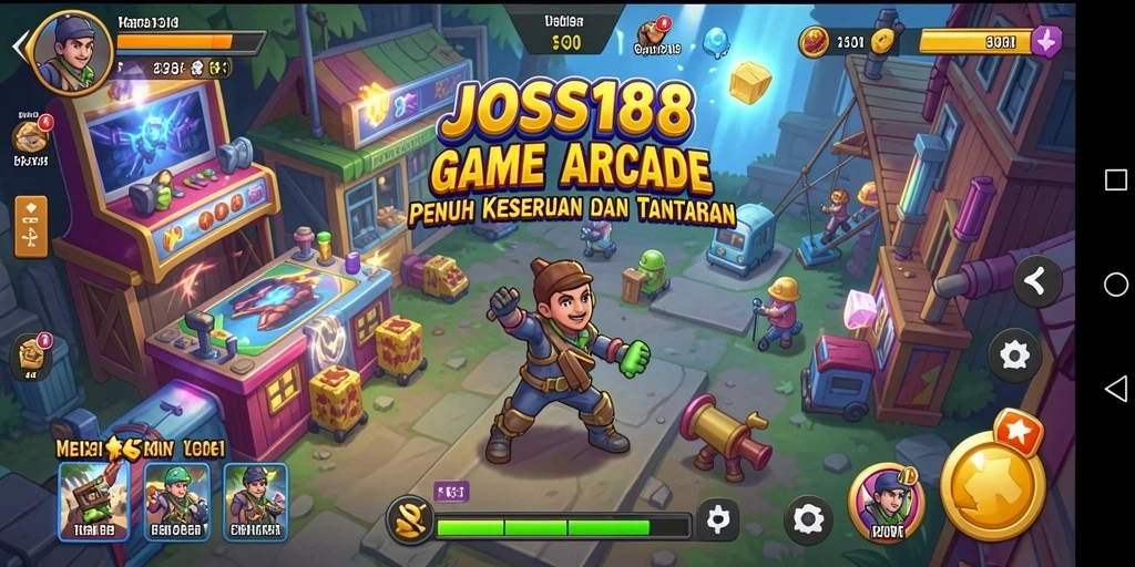 Tampilan menarik dari gameplay seru JOSS188 yang penuh aksi.