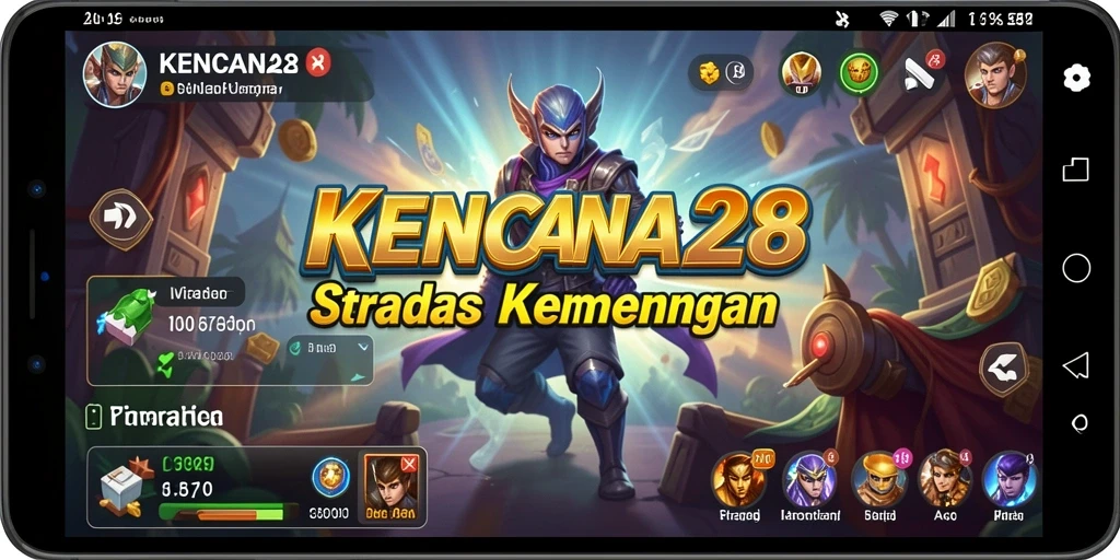 Tampilan gameplay KENCANA28 dengan strategi yang mendebarkan.