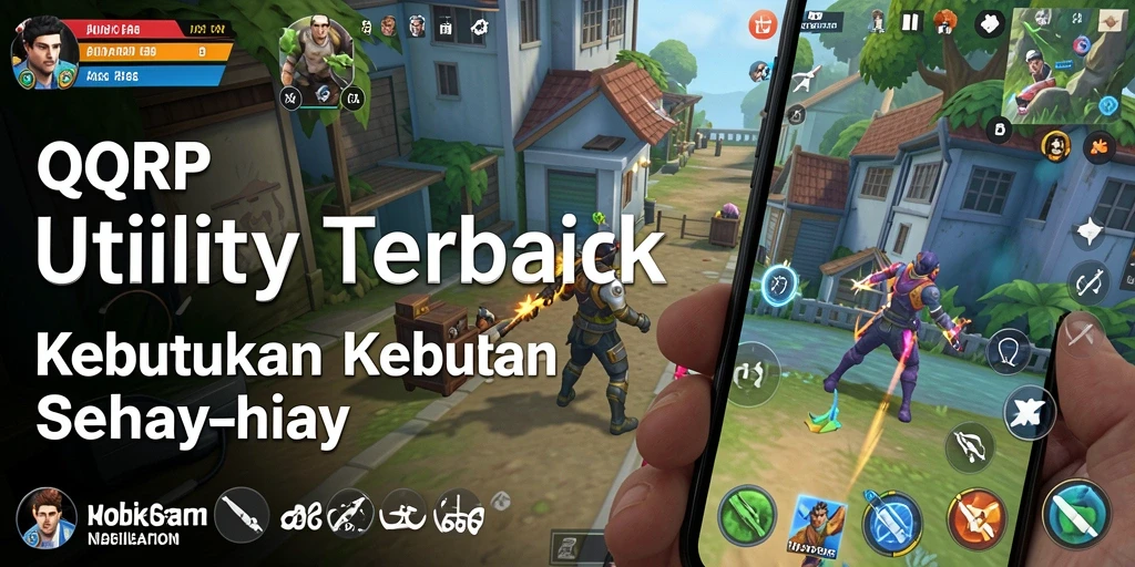 Tampilan antarmuka QQRP yang sederhana dan intuitif.
