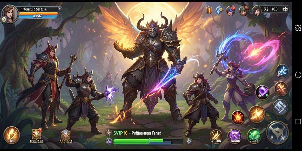 Tampilan gameplay SVIP10 yang menakjubkan dalam dunia RPG.