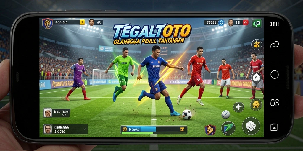 Gameplay TEGALTOTO yang penuh aksi olahraga