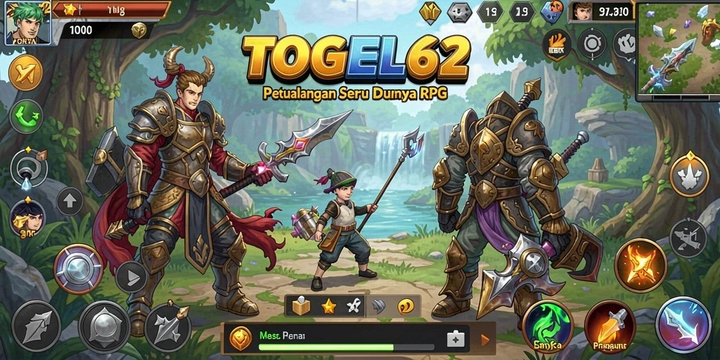 Screenshot dari gameplay seru TOGEL62 di dunia RPG.